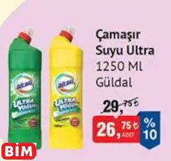 GÜLDAL ÇAMAŞIR SUYU ULTRA GÜLDAL ÇAMAŞIR SUYU ULTRA